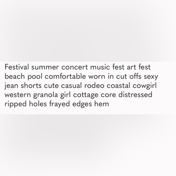 BLANKNYC THE ASTOR DISTRESSED CUTOFF BUTTON FLY DENIM SHORTS 29 NEW - Picture 3 of 5